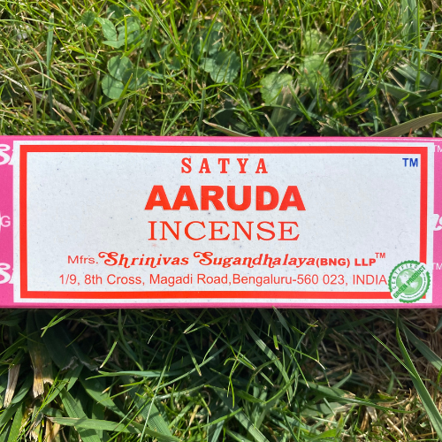 Boite d'encens satya aaruda
