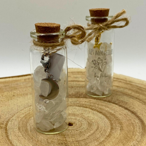 Fiole de mantra lunaire - Cristal de roche – Image 2