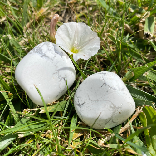 Pierre roulée Howlite
