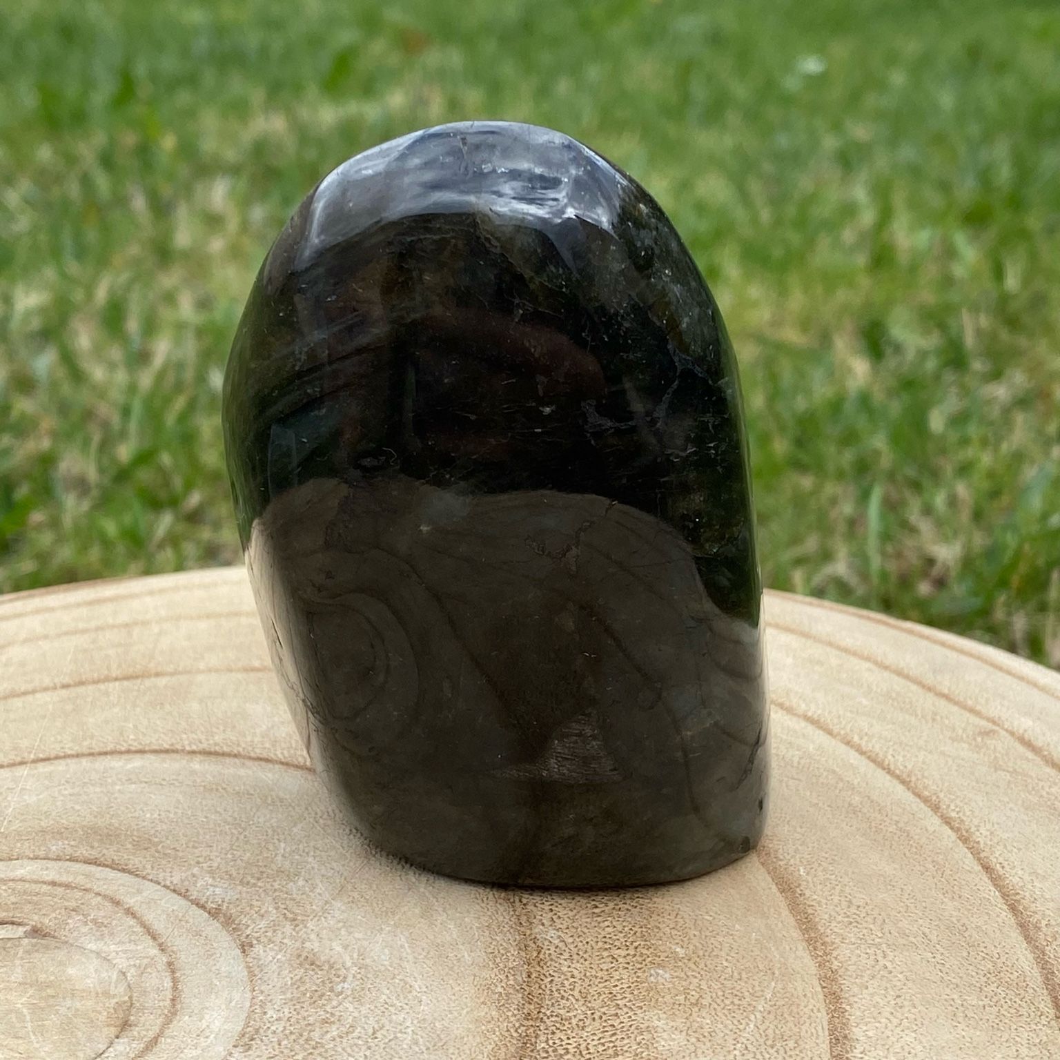 Bloc de labradorite polie - reflets bleu – Image 5