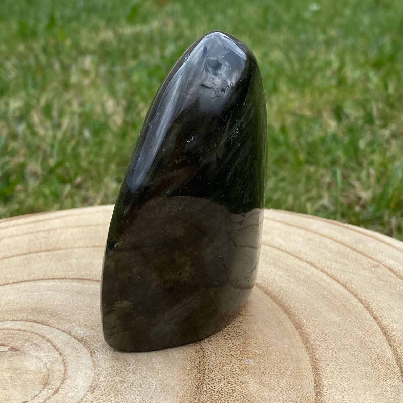 Bloc de labradorite polie - reflets bleu – Image 3