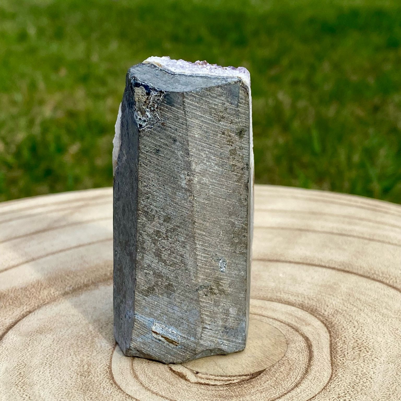 Druse d’améthyste violette naturelle du Brésil – décoration zen et apaisante – Les Merveilles by Pauline