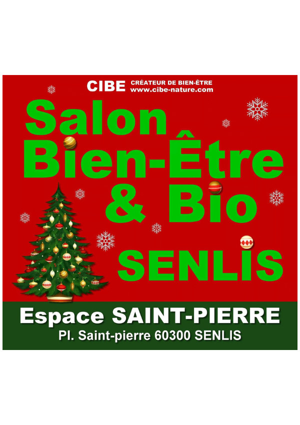Affiche salon bien-être & Bio de Senlis, du 6 au 8 novembre
