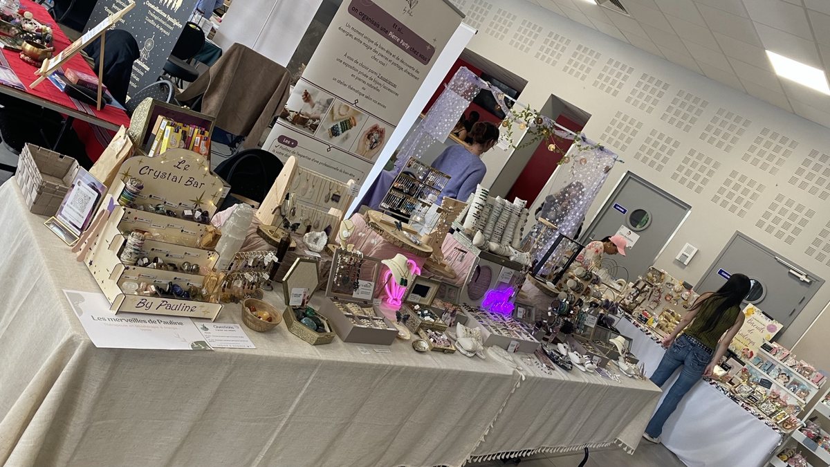 Stand salon du bien-être de Puiseux-le-Hauberger juin 2026