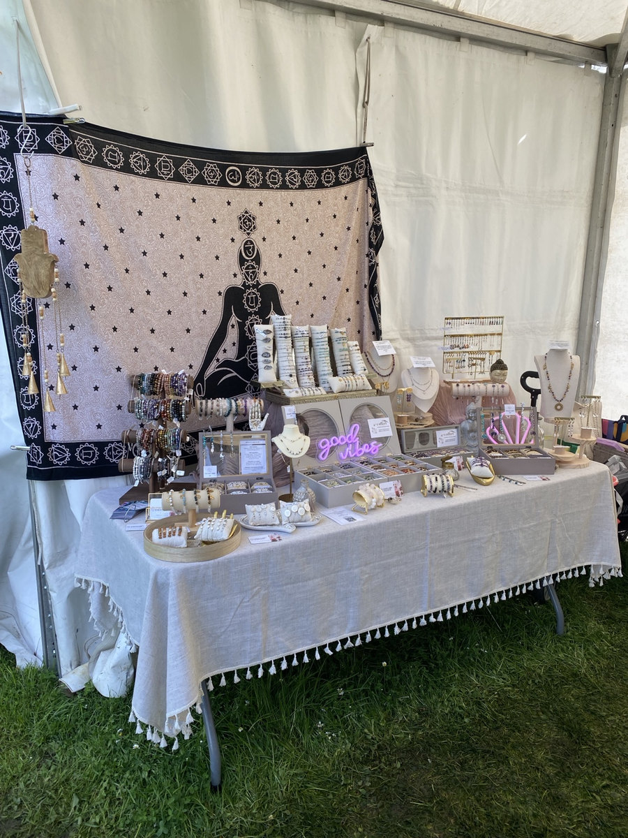 Vue du stand marché artisanal de l'oise à Beauvais du 11 et 12 avril 2026