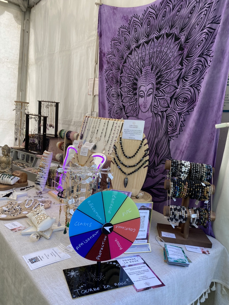 Vue du stand marché artisanal de l'oise à Beauvais du 11 et 12 avril 2026
